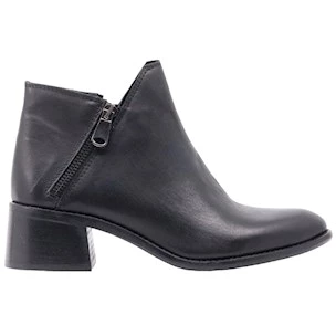 Stivaletto da donna Curiositè 2128 in pelle nera