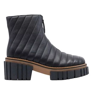 181 Shanghai Women's Ankle Boots in Black Leather