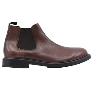 Antica Cuoieria 22389 Beatles for men in brown leather