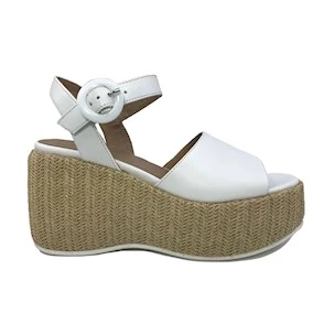 JANET SPORT 43801 DAPHNE WOMAN IN LEATHER WEDGE