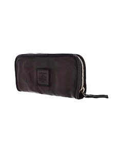 CAMPOMAGGI C000100 C0001 WALLETS IN BLACK LEATHER