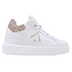 Ed Parrish CKLD-SQ64 women's sneakers with white wedge