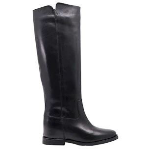 Stivale donna The Seller GD075 in pelle nera