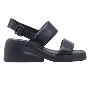 Sandalo donna Camper K201352-003 in pelle nera