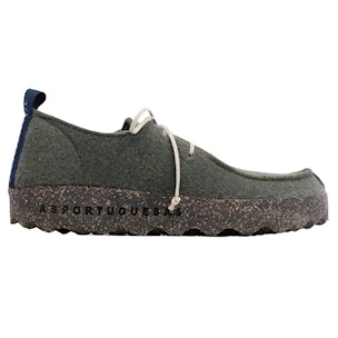 Asportuguesas P018060003 Chat men's shoe in wool and cork
