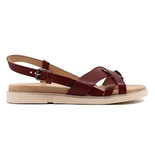 Mjus P07007 women's sandal in brule red leather