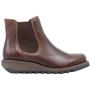 Fly London Salv Chelsea Boot women's brown leather ankle boot