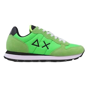 Sun68 Z31101 men's sneakers in neon green