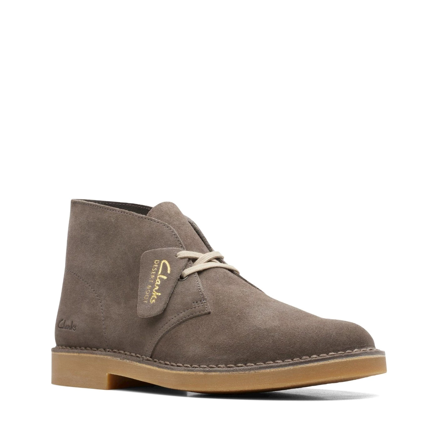 Clarks 26175160 desert boot polacchini in camoscio stone