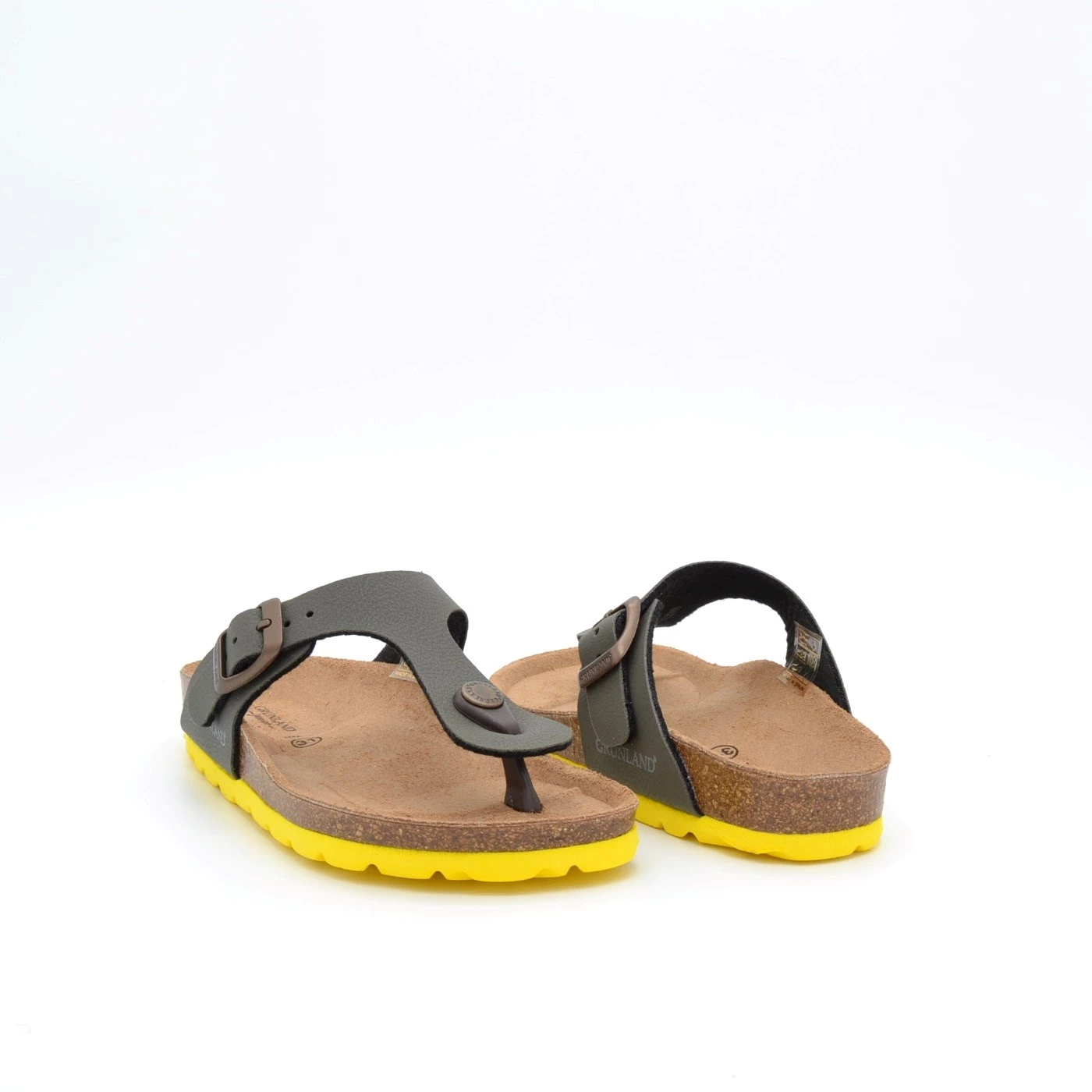 Scarpe Grunland Junior Luce - Ciabatte Bambino In Sintetico, Blu, Taglia 34, Suola Gomma - Foto 3