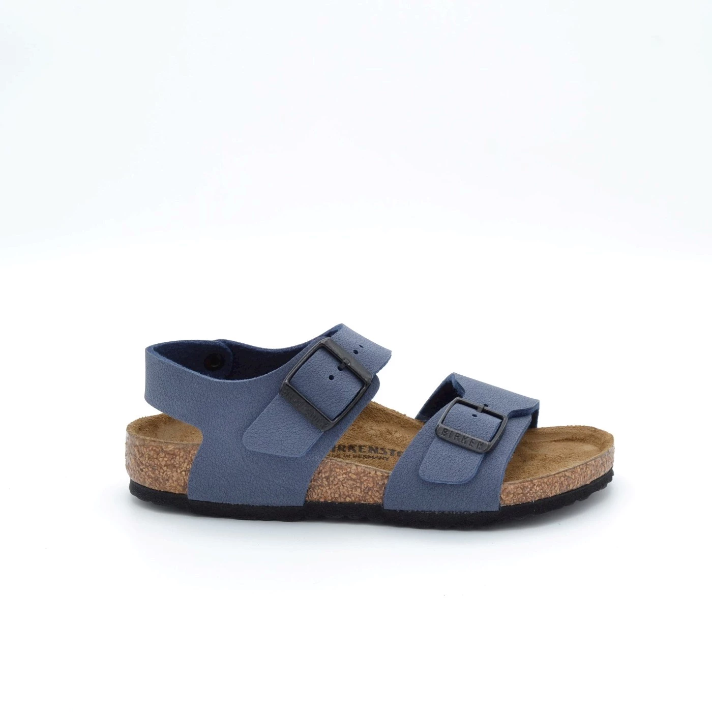 Birkenstock 087773 New York sandalo due fibbie navy