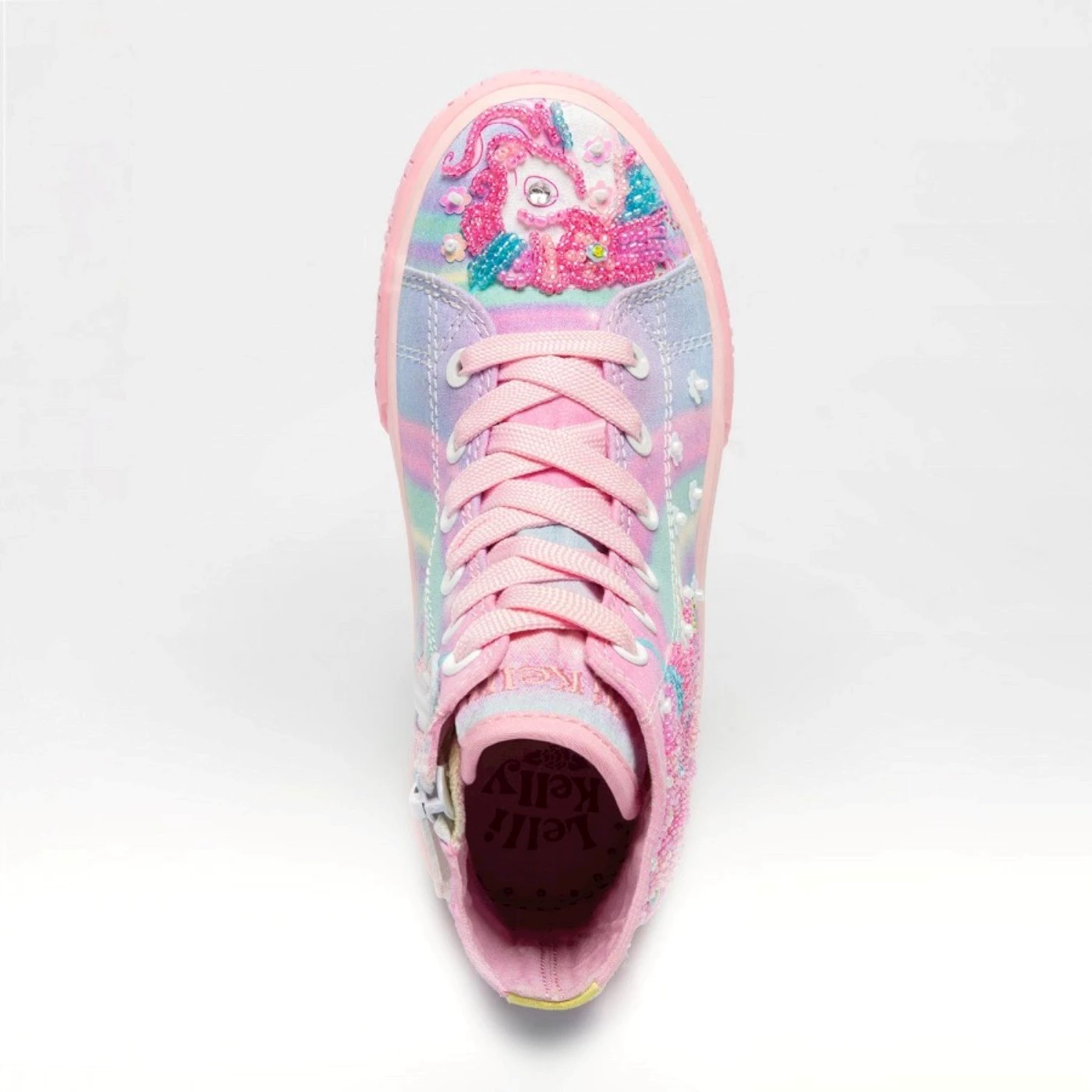 Sneaker alta Lelli Kelly Unicorno da bambina rosa