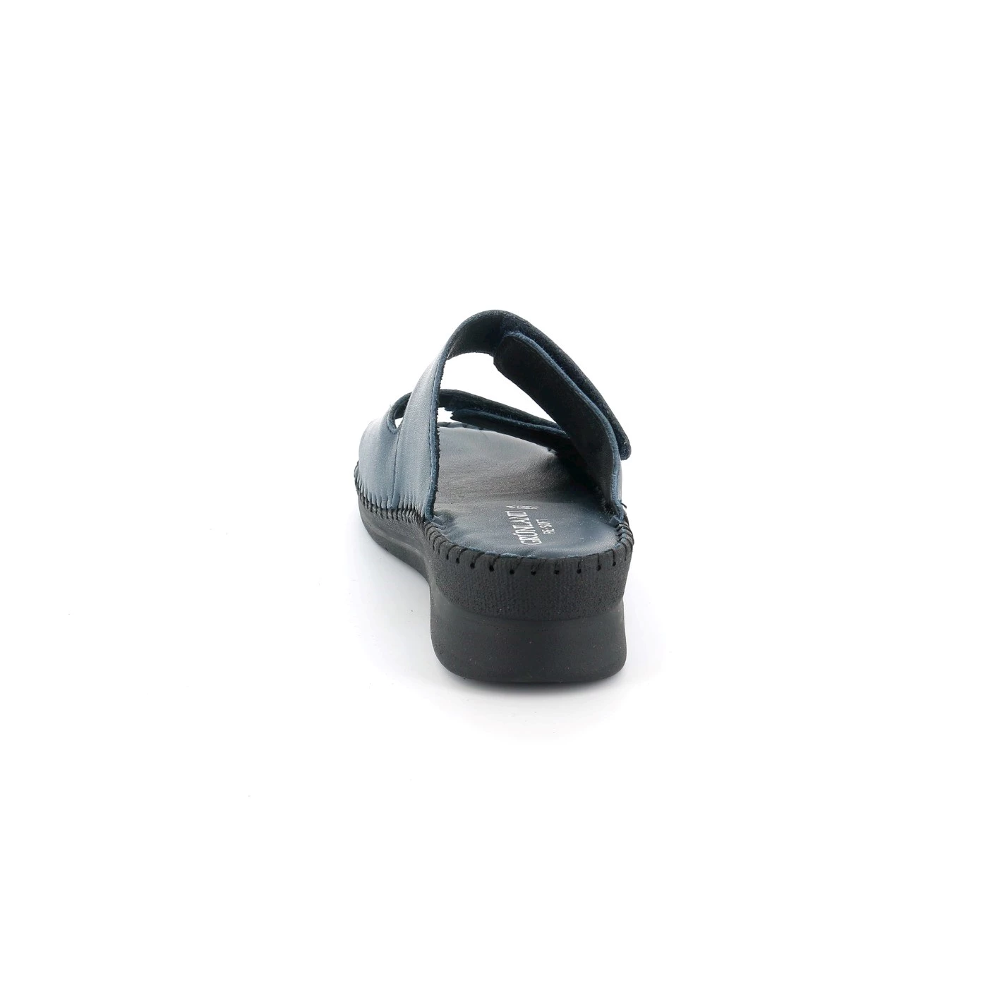 GRUNLAND BALY CI3605 Ciabatta Sandalo In Pelle - Zeppa 3 Cm, Slip-On, Larghezza Normale