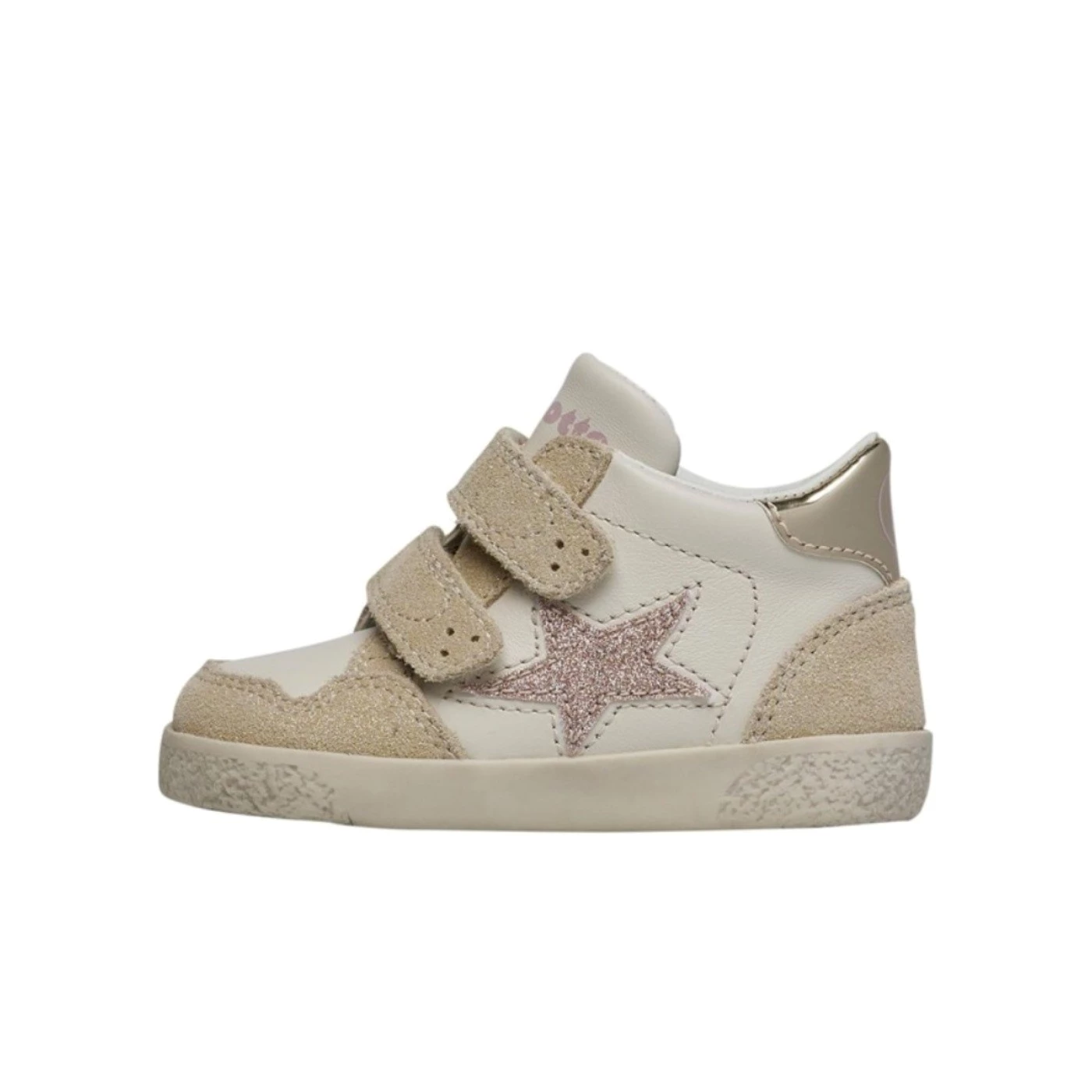 Falcotto 0012018772 09 Alnoite sneakers bambina velcri beige