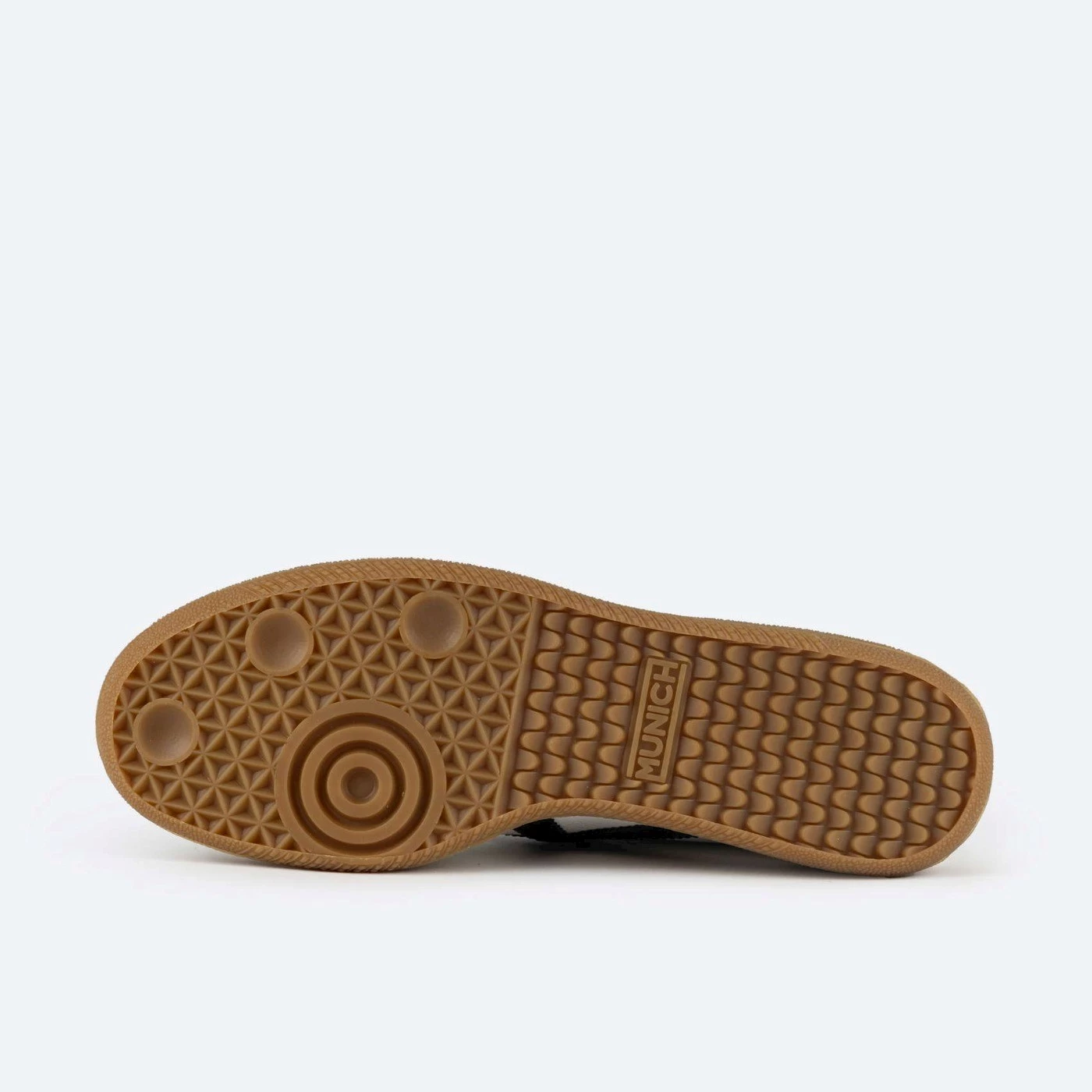 Munich barru 162 Sneakers uomo in pelle e camoscio bianco