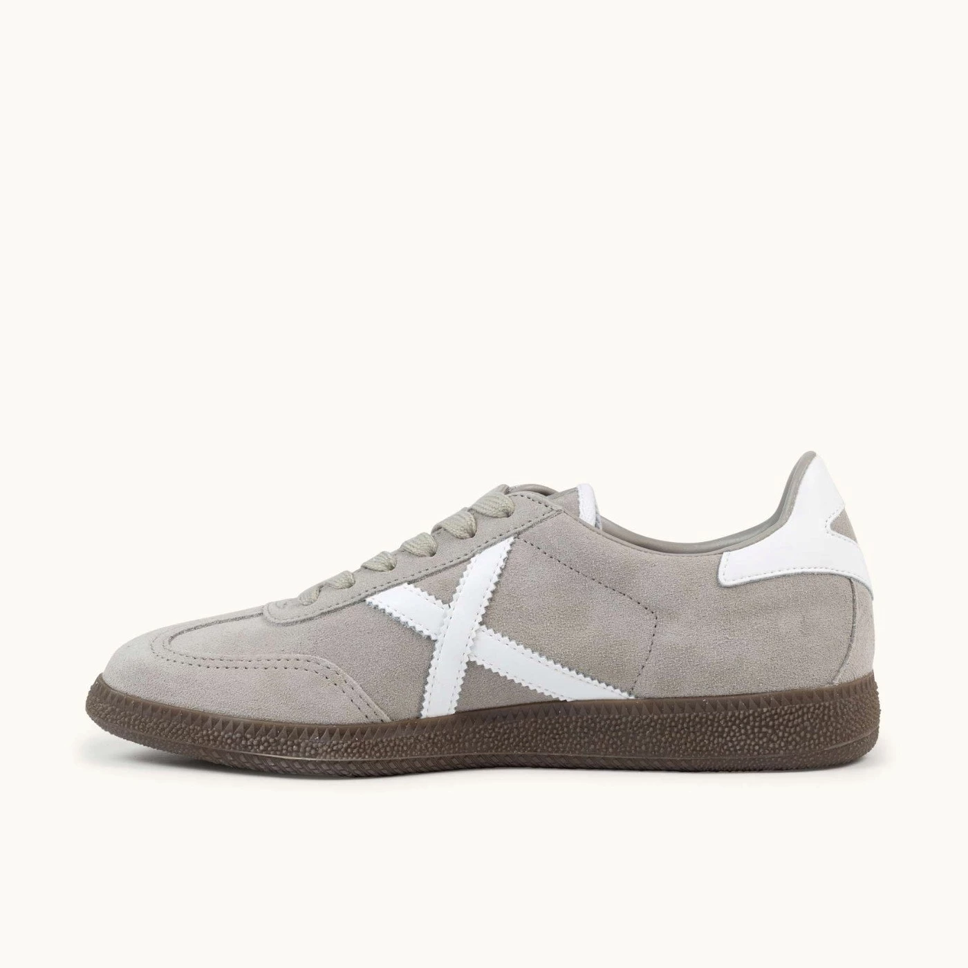 Munich barru 216 Sneakers uomo in camoscio tortora