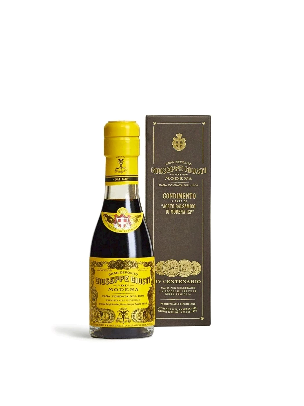 ACETO BALSAMICO CHAMPAGNOTTINA  4 MED. ORO - 100 ML