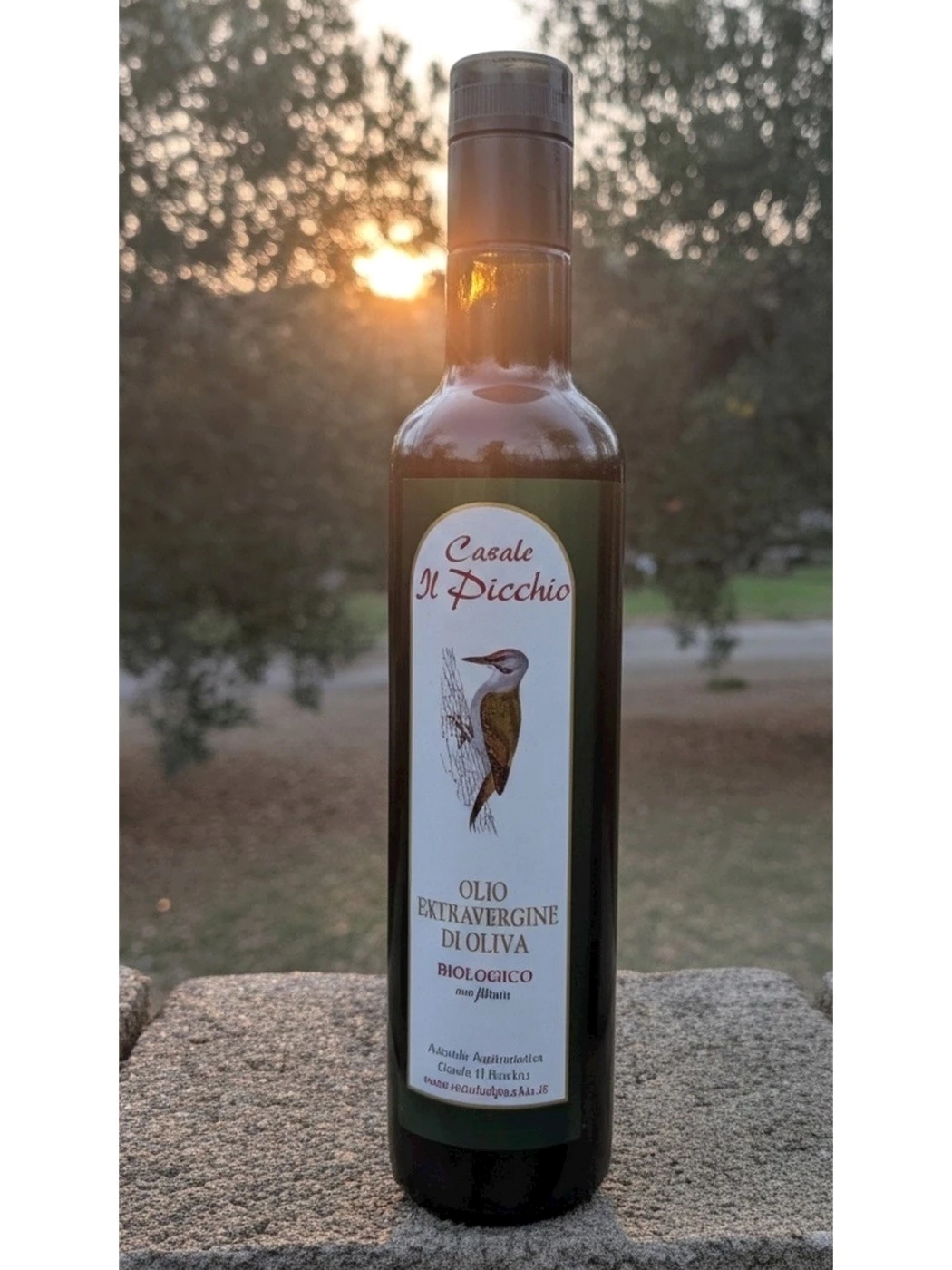 BOTTIGLIA OLIO EXTRA VERGINE DI OLIVA CASALE IL PICCHIO 500 ML