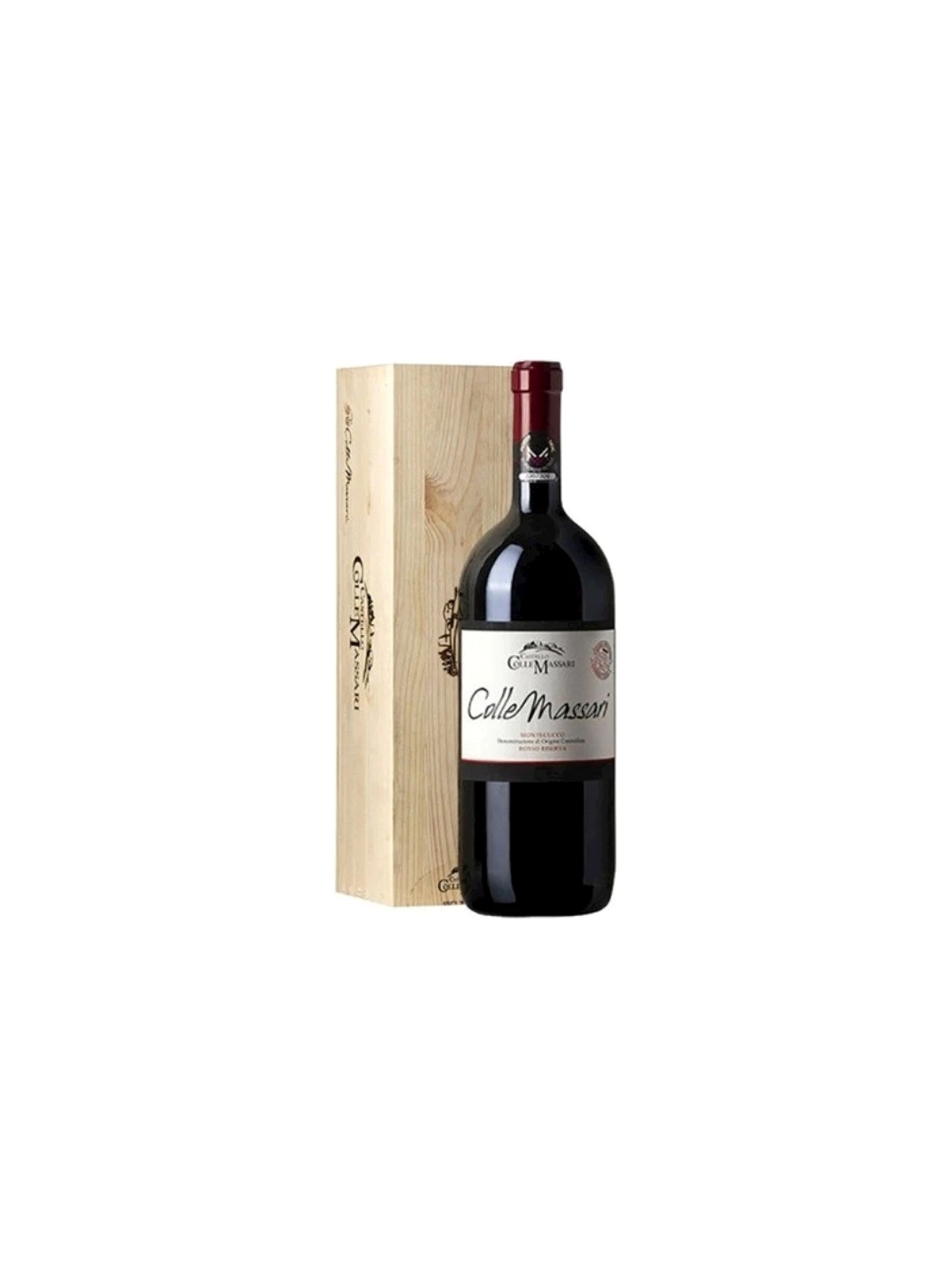 COLLEMASSARI MONTECUCCO ROSSO RISERVA MAGNUM 2018  cassa in legn