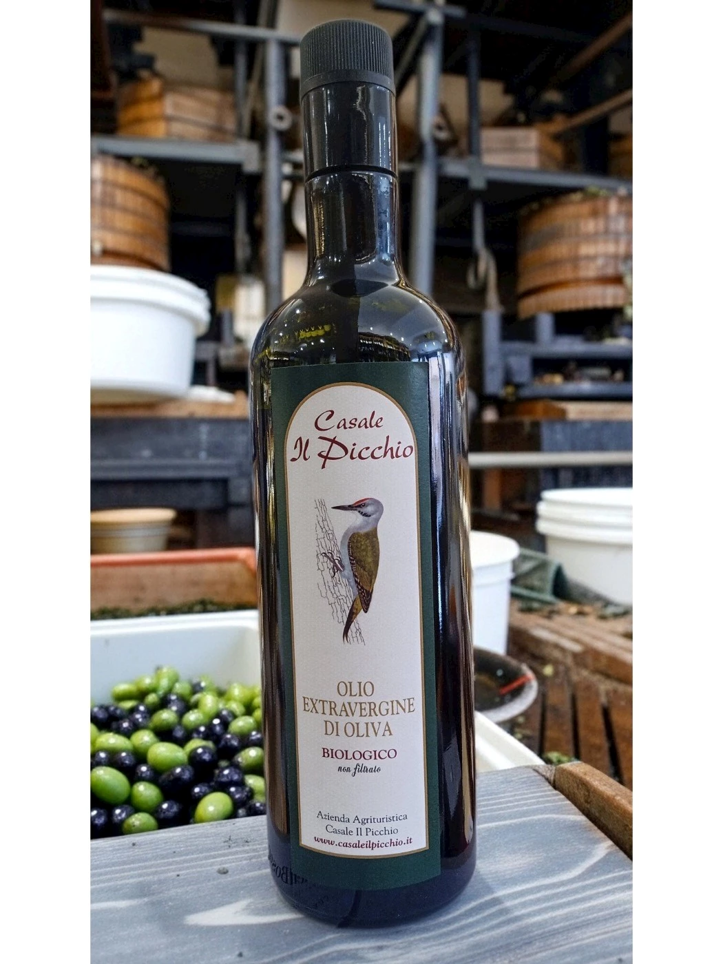 BOTTIGLIA OLIO EXTRA VERGINE DI OLIVA CASALE IL PICCHIO - 750ml