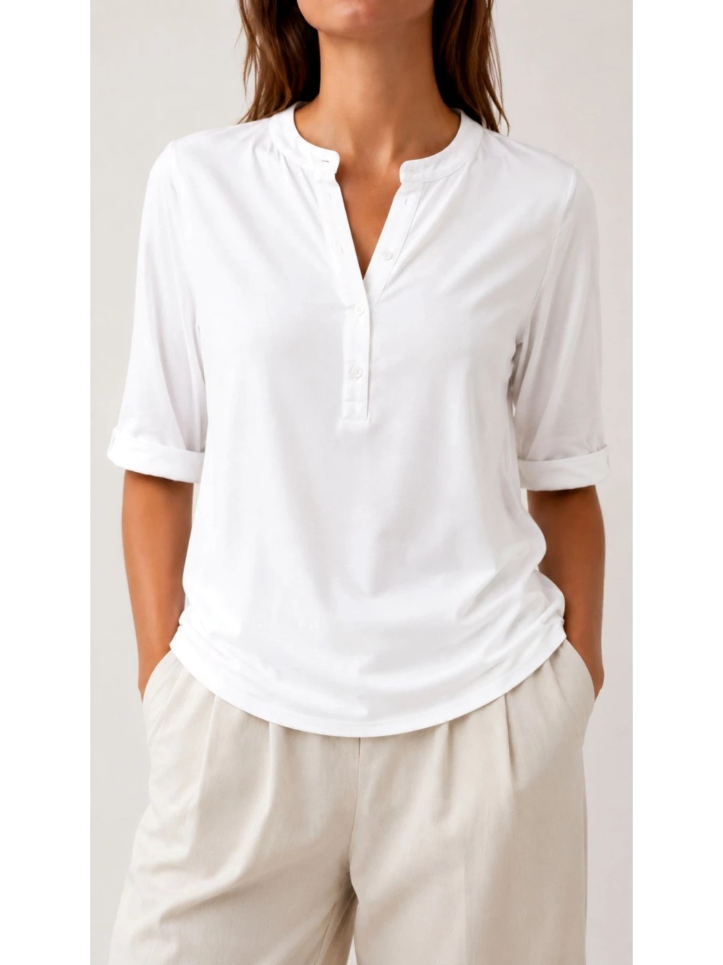 T-Shirt serafino manica 3/4 RAGNO