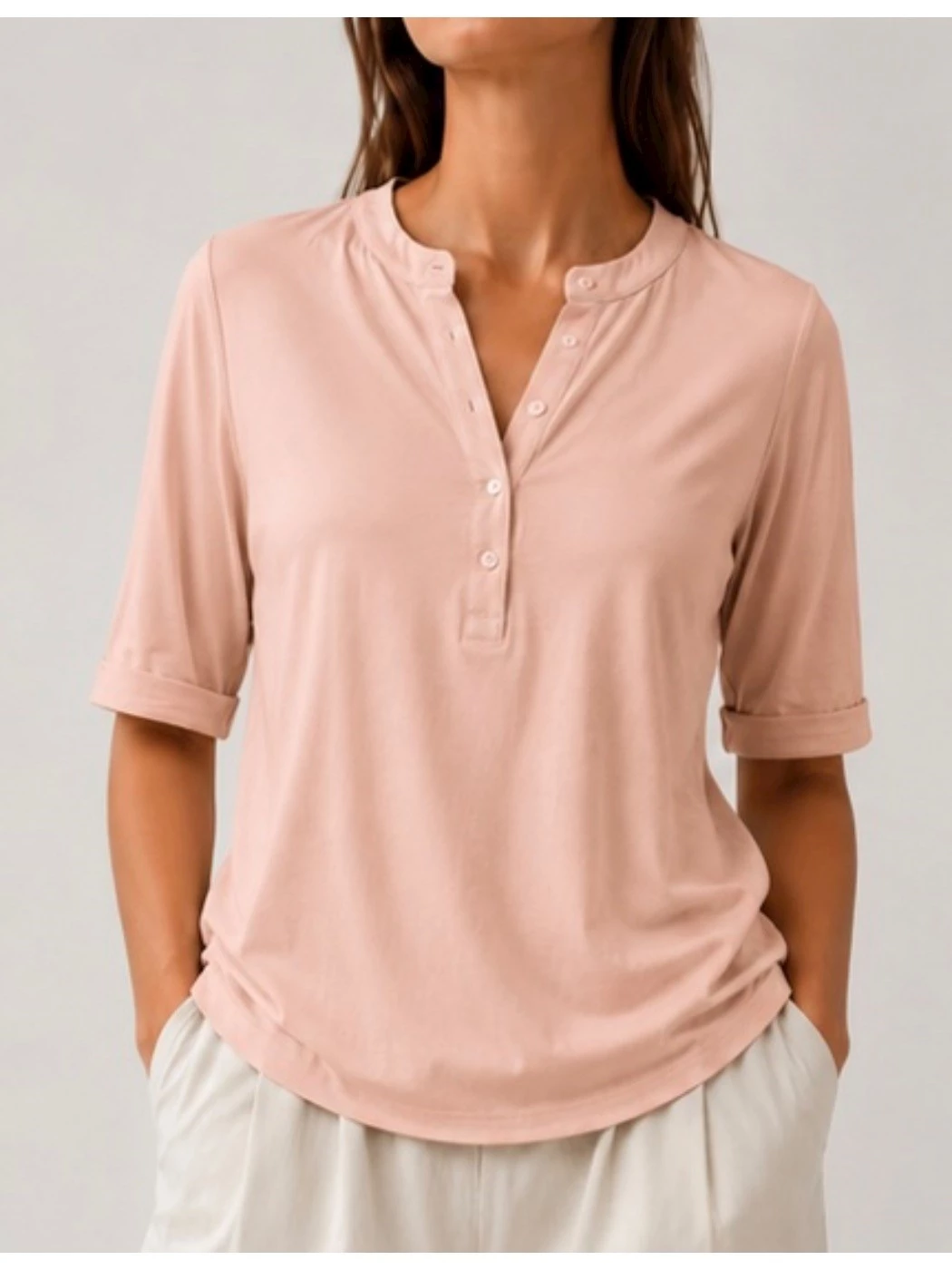 T-Shirt serafino manica 3/4 RAGNO