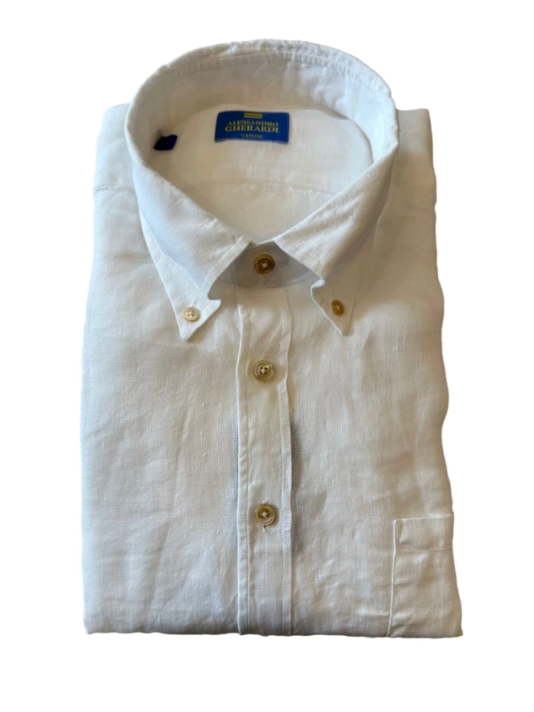 Camicia uomo in lino Alessandro Gherardi