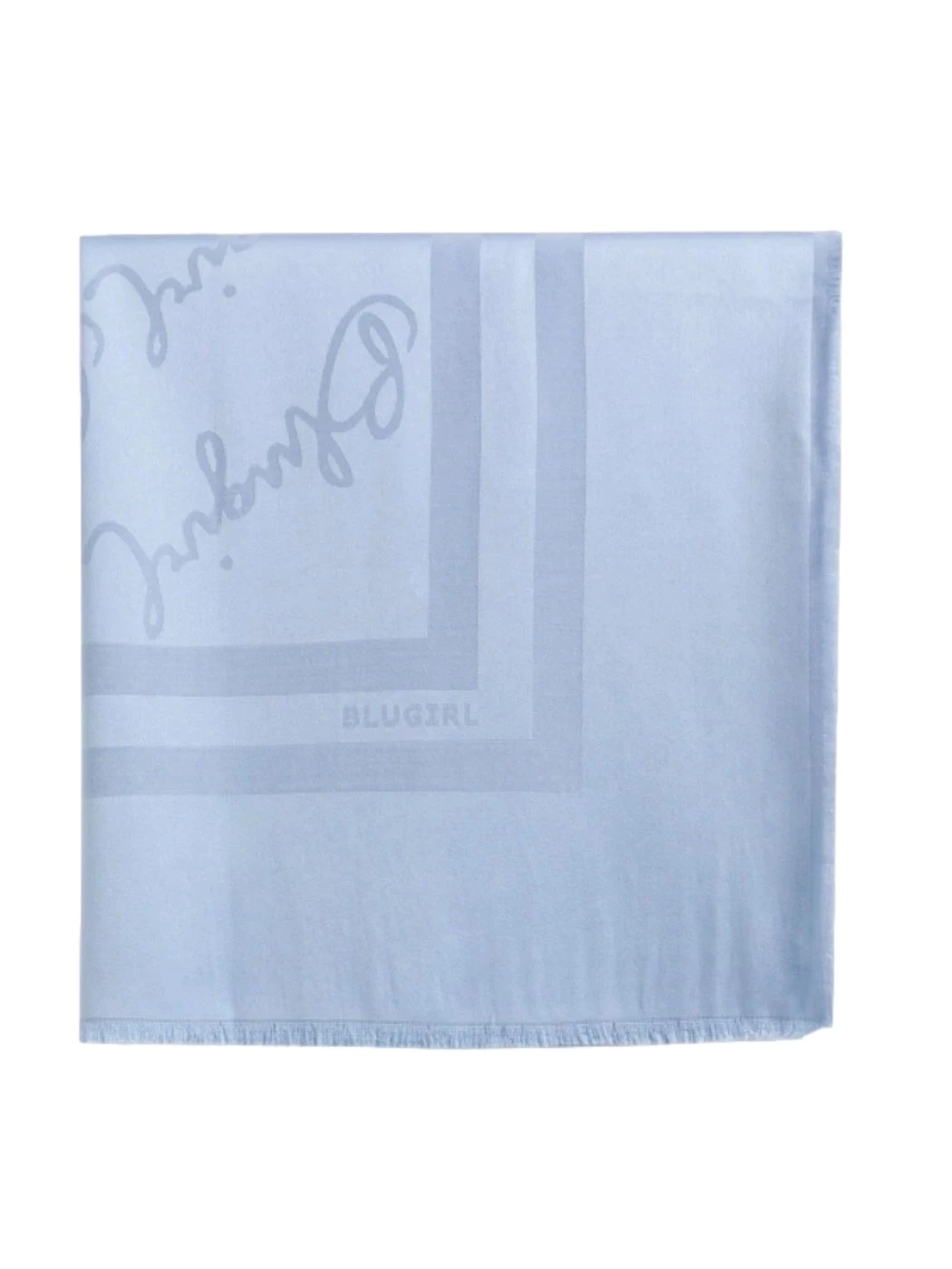 Stola logo jacquard BLUGIRL