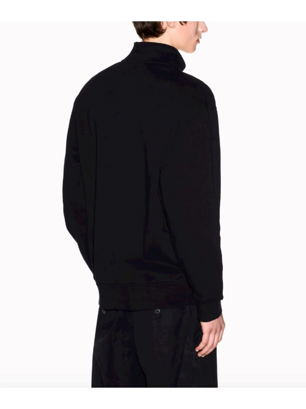 Felpa full zip con tascha sul petto Armani Exchange