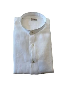 Camicia coreana in lino Alessandro Gherardi