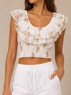 Top in seta vegetale PHO Firenze
