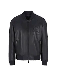 Bomber in finta pelle Armani Exchange