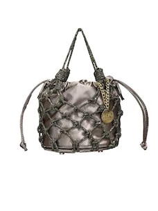 Borsa a secchiello intrecciata PHO Firenze