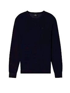 Pullover girocollo in lana vergine Armani Exchange