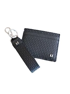 Set portacarte e porta chiavi Armani Exchange