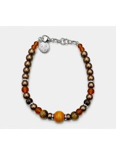 Braccialetto con perle in vetro QB/24