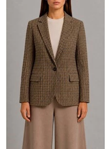 Blazer in flanella check EMME MARELLA