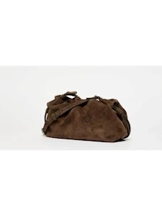 Pochette in pelle scamosciata Marella
