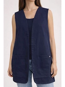Gilet lungo in jersey  RAGNO
