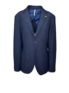 Giacca slim blu Alessandro Gilles