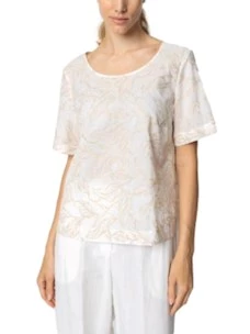Blusa con ricamo Giulia Valli