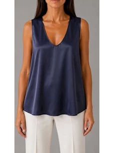 Top satin Giulia Valli