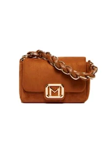 Borsa in camoscio imbottita Marella