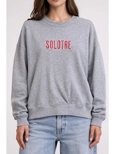 Felpa con logo SOLOTRE