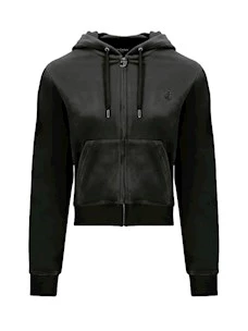 Felpa con cappuccio in velluto Juicy Couture