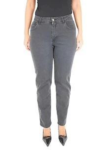 Pantalone in jeans nero Giulia Valli