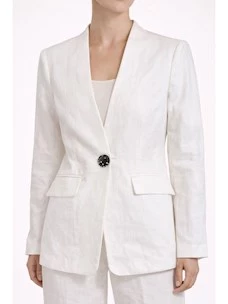 Blazer lungo bianco Armani Exchange