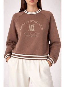 Felpa in tessuto tecnico Armani Exchange