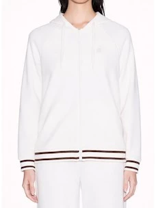 Felpa zip-up in tessuto tecnico Armani Exchange