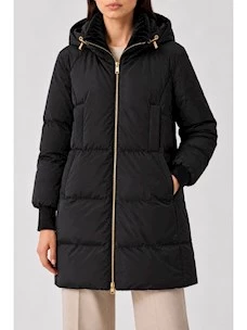 Piumino lungo con cappuccio Armani Exchange